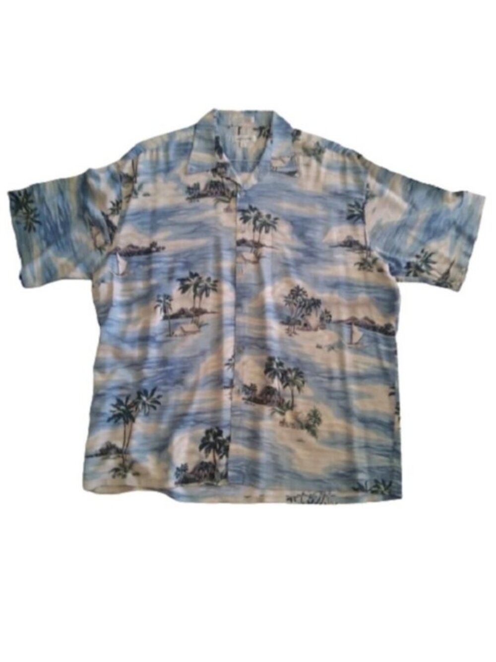 Pierre Cardin Hawaiian Island Shirt, size XL